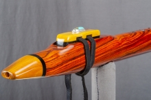Cocobolo Native American Flute, Minor, Low E-4, #P13J